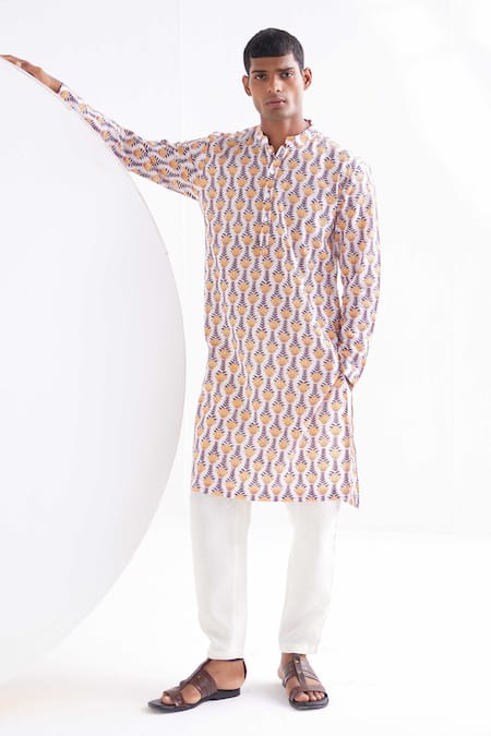 Label Kheerganga Tulip Floral Print Kurta 