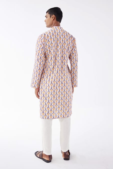 Label Kheerganga Tulip Floral Print Kurta 