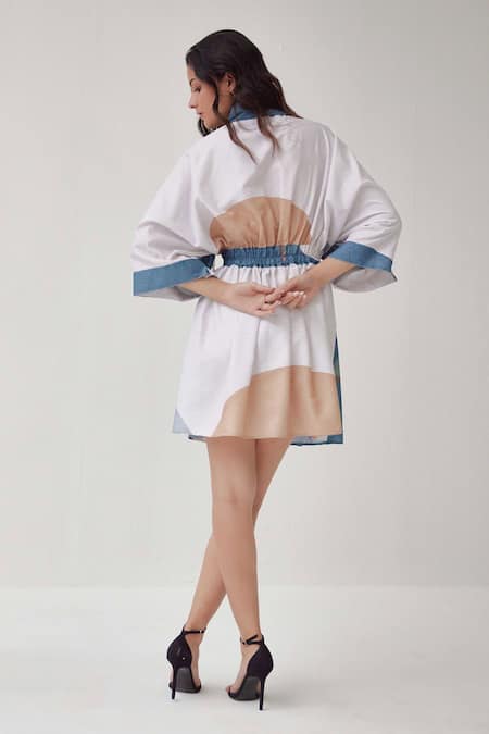 Label Kheerganga Echoes Playboy Printed Dress 