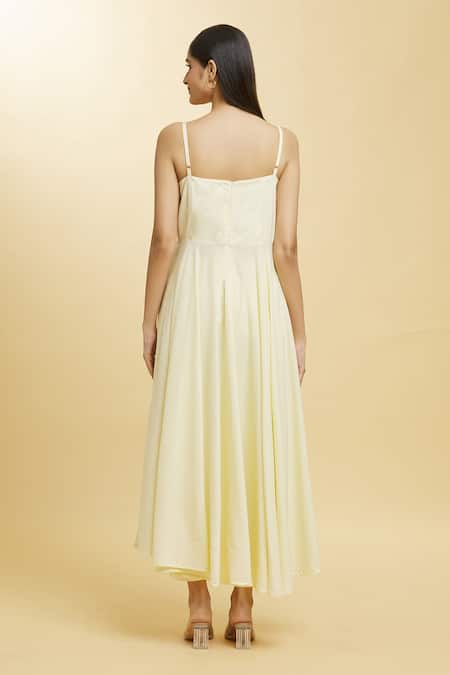 Naintara Bajaj V Neck Anarkali Pant Set With Dupatta 