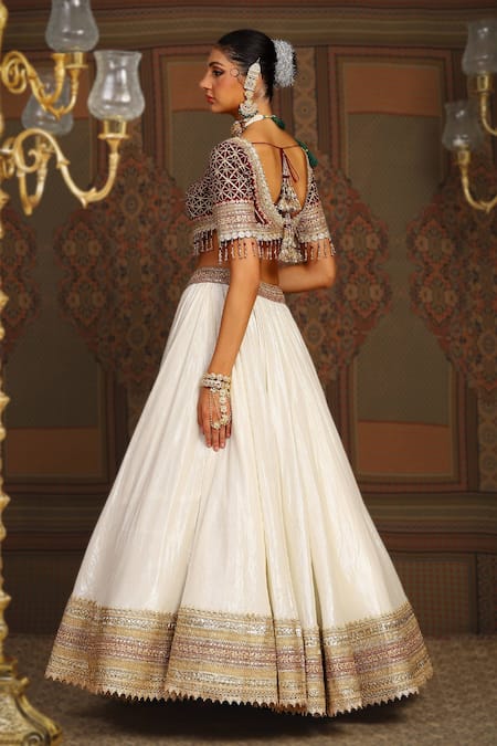 Shikhar Sharma Celeste Embroidered Bridal Lehenga Set 
