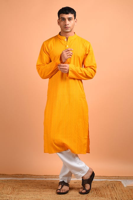 Kalp Bliss Kantha Embroidered Kurta Set 