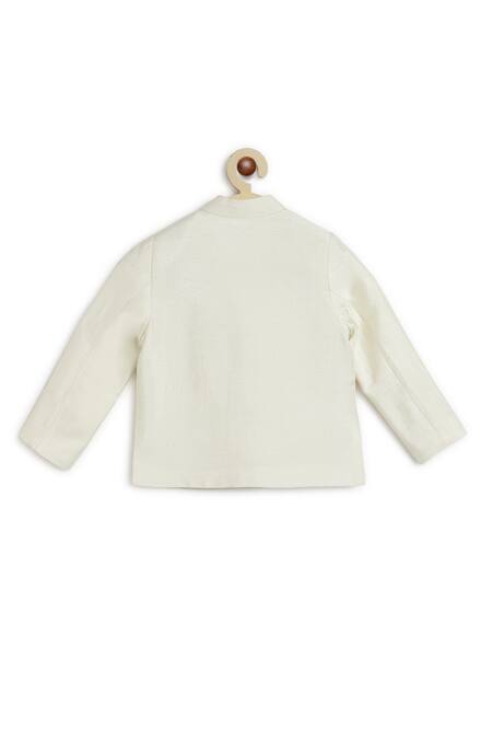 Buy Tiber Taber Cream Silk, Cotton Zari Bloom Embroidered Bandhgala Online at Aza Fashions Buy_Tiber Taber_Cream Silk, Cotton Zari Bloom Embroidered Bandhgala_Online_at_Aza_Fashions