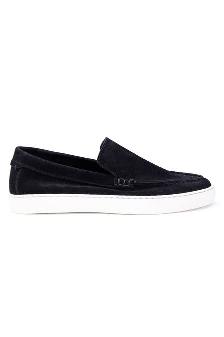Buy Shutiq Black Otimo Suede Sneakers Online at Aza Fashions Buy_Shutiq_Black Otimo Suede Sneakers _Online_at_Aza_Fashions