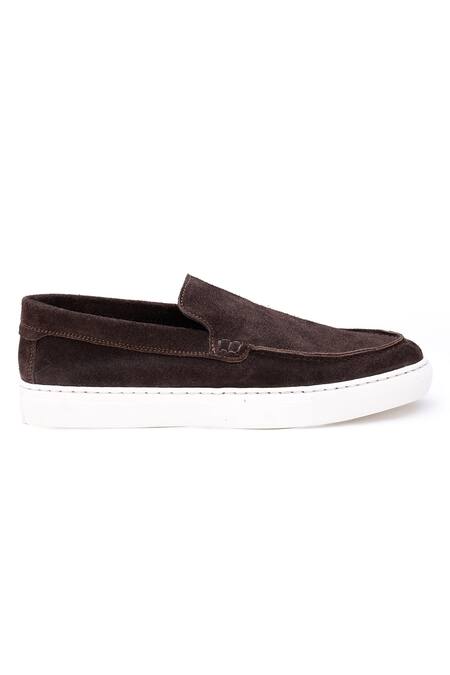 Buy Shutiq Brown Otimo Matte Sneakers Online at Aza Fashions Buy_Shutiq_Brown Otimo Matte Sneakers _Online_at_Aza_Fashions