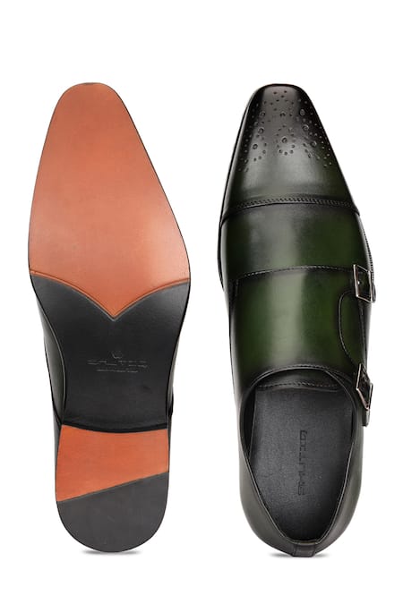 Shutiq Enzo Double Monk Shoes 