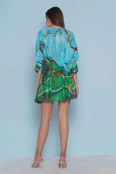 Limerick By Abirr N' Nanki Norina Garden Print Dress
