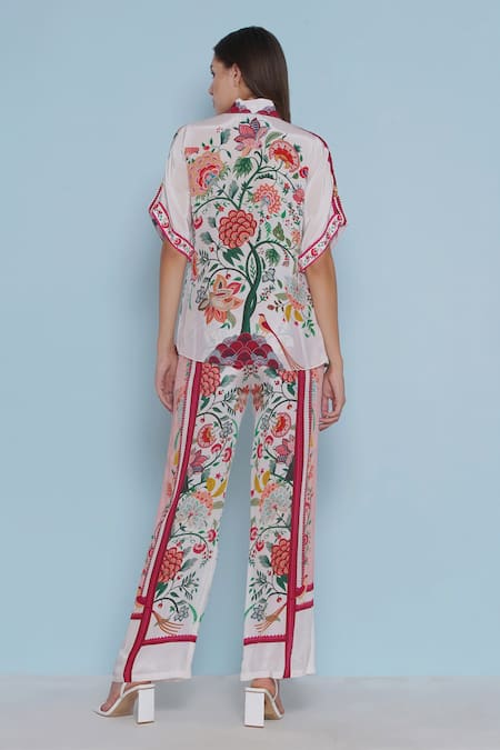 Limerick By Abirr N' Nanki Blair Chintz Print Shirt 