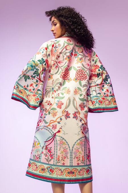 Limerick By Abirr N' Nanki Coro Chintz Print oversized Jacket 