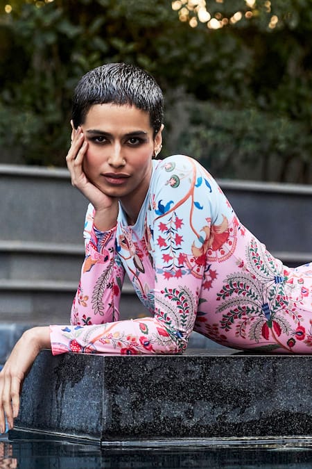 Limerick By Abirr N' Nanki Espen Printed Monokini 