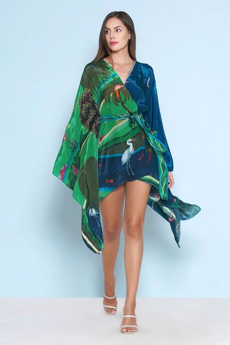 Limerick by Abirr N' Nanki Jolie Printed Kaftan Dress 