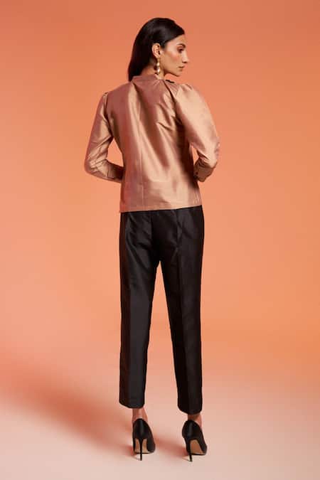 Enness Studio Athena Patch Work Shirt & Pant Set 