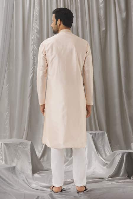 Aariyana Couture Thread Embroidered Placket Kurta With Pant 