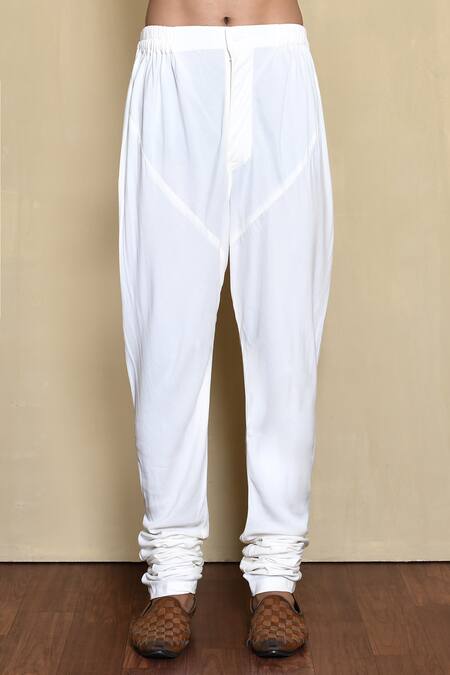 Arihant Rai Sinha_Cream Silk, Cotton Embroidery Bundi And Kurta Set_Online_at_Aza_Fashions