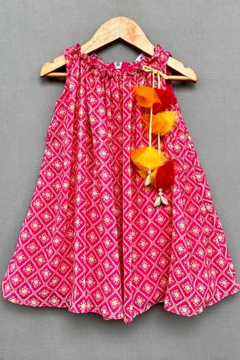 Label Neeti Geometrical Print Dress 