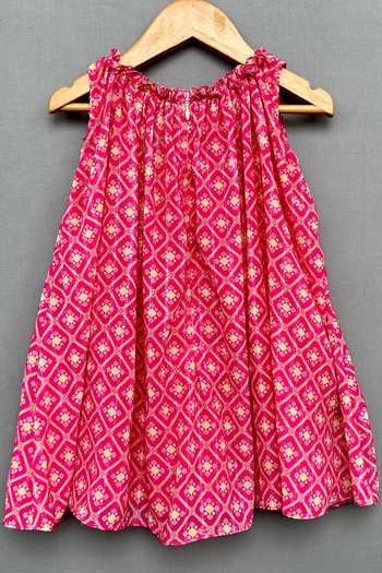 Label Neeti Geometrical Print Dress 