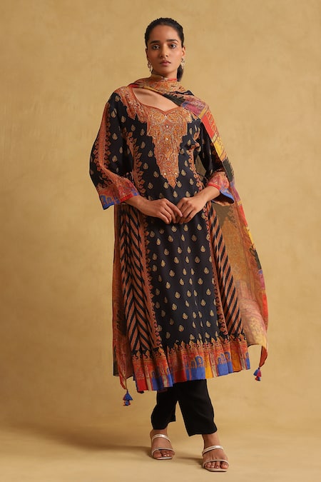 Ritu Kumar Printed Kurta & Pant Set 