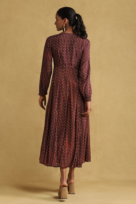 Ritu Kumar Geometric Print Tunic Dress