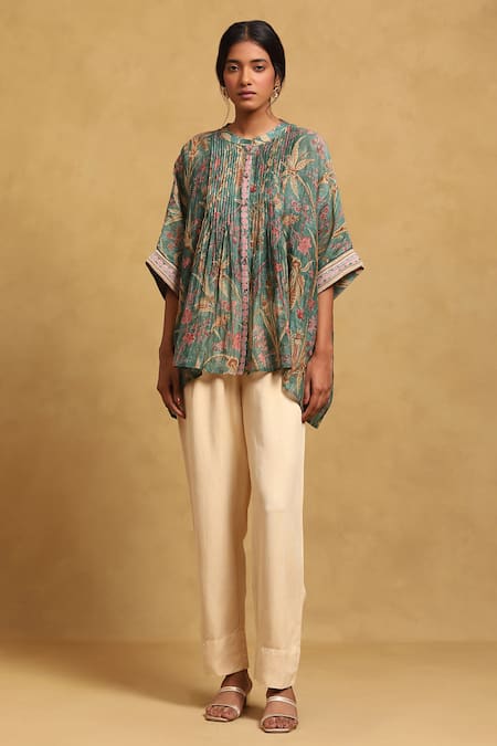 Ritu Kumar Botanical Print Short Tunic 
