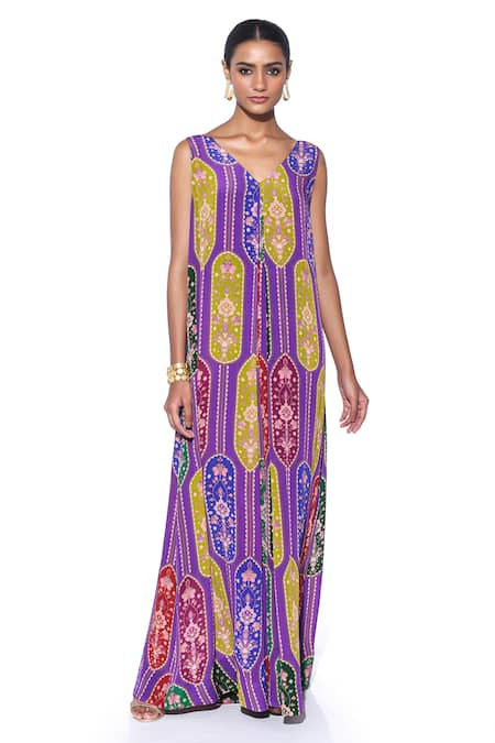 Siddhartha Bansal Mughal Print Jumpsuit 