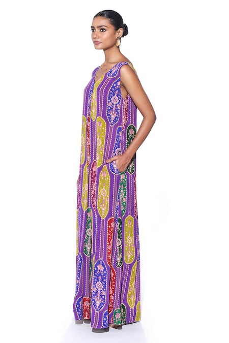 Siddhartha Bansal Mughal Print Jumpsuit 