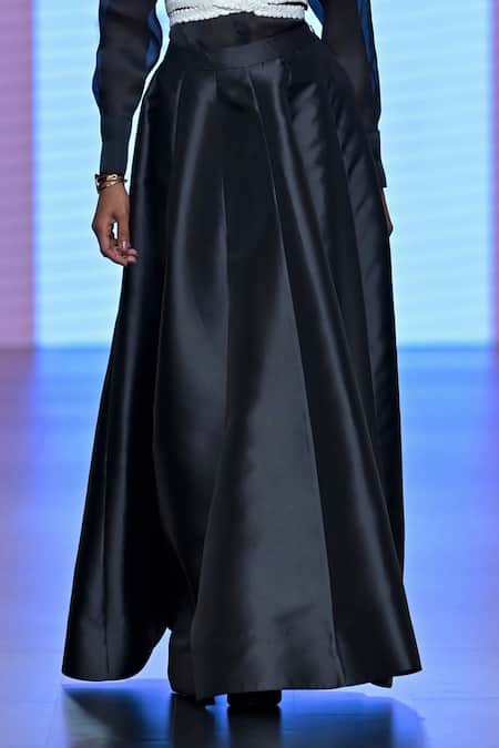 Buy Pankaj & Nidhi Ivory Silk Organza, Twill Pearls, Baldric Embellished Harness Skirt Set Online at Aza Fashions Buy_Pankaj & Nidhi_Ivory Silk Organza, Twill Pearls, Baldric Embellished Harness Skirt Set _Online_at_Aza_Fashions