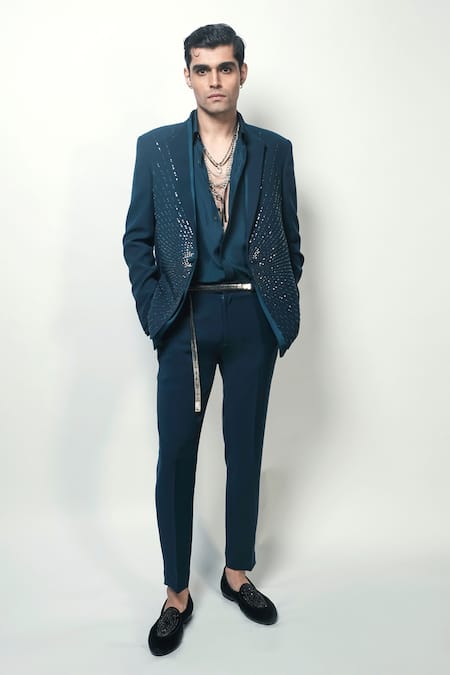 Rohit Gandhi + Rahul Khanna Ionic Embellished Tuxedo 