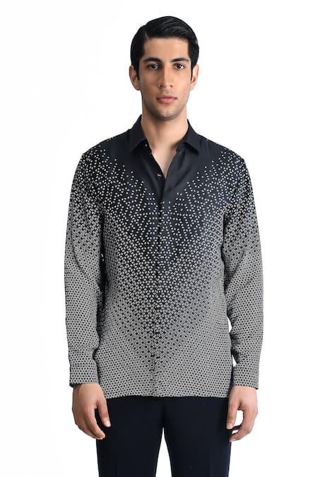 Rohit Gandhi + Rahul Khanna Printed Full Sleeve Shirt 