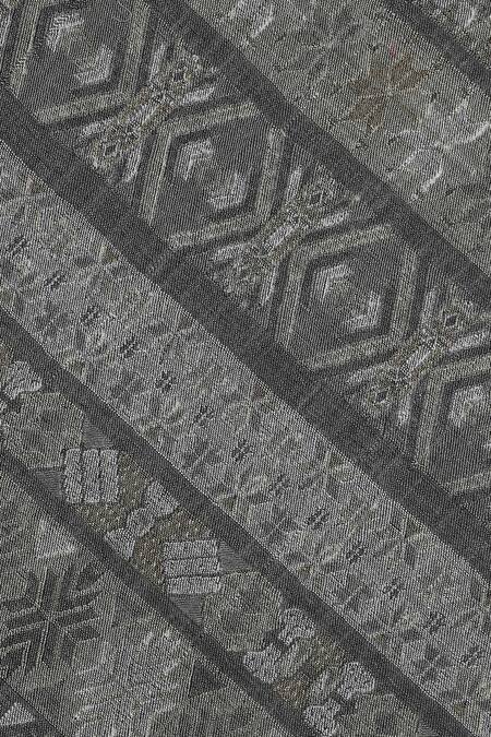 Shop Shingora Grey Jay Metallic Square Woven Muffler Online at Aza Fashions Shop_Shingora_Grey Jay Metallic Square Woven Muffler _Online_at_Aza_Fashions