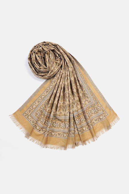 Shingora Ahmed Floral Woven Lohi Shawl 