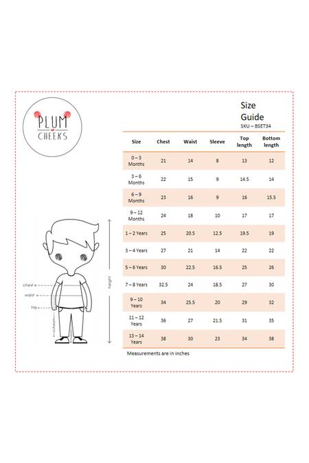 Buy_Plumcheeks_Orange 100% Cotton Hand Block Print Utsav Jacket Kurta And Dhoti Pant Set