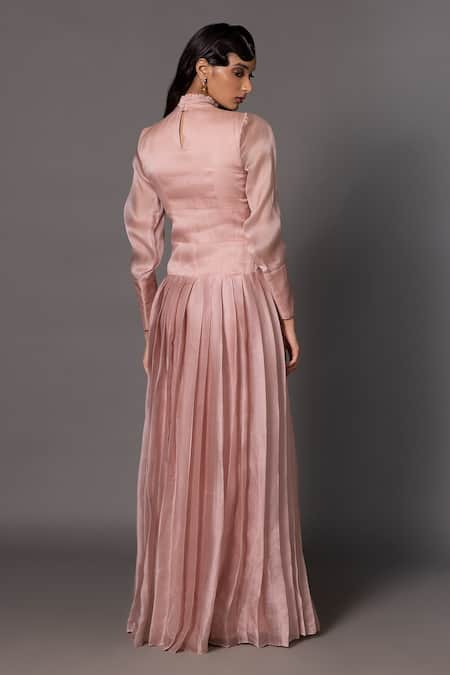 A Humming Way Sang-e-Sitara Stonework Bodice Victorian Gown 