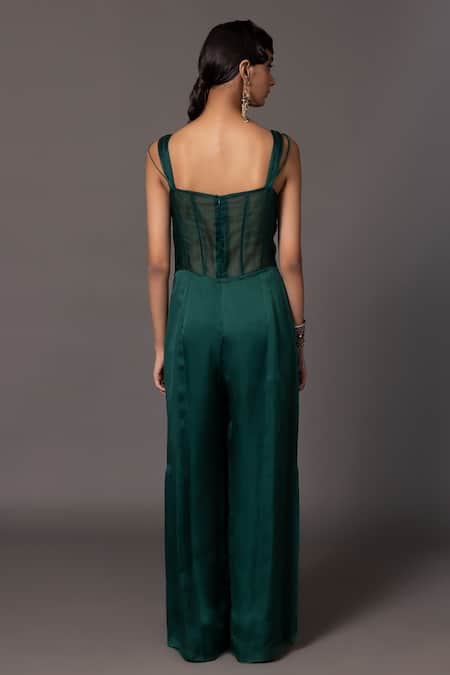 A Humming Way Namib Ruched Bodice Jumpsuit 