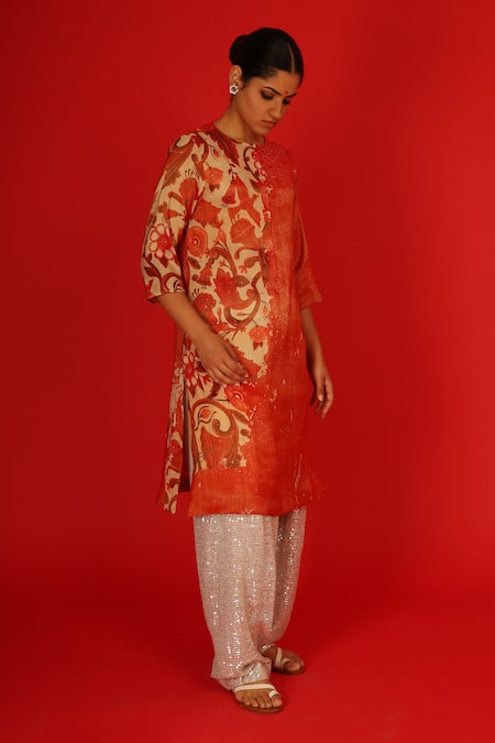 SAKSHAM & NEHARICKA Durgesh Kurta 