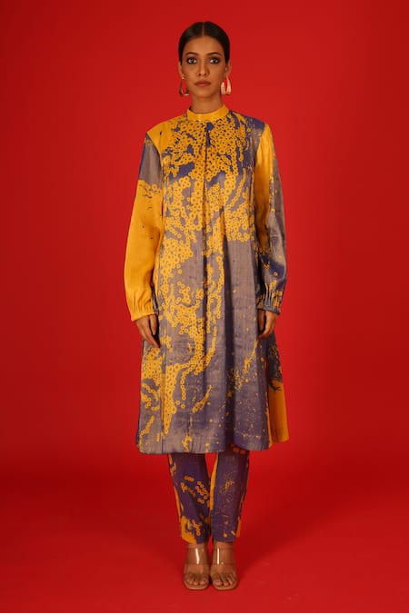 SAKSHAM & NEHARICKA Ebru Floral Print Kurta 