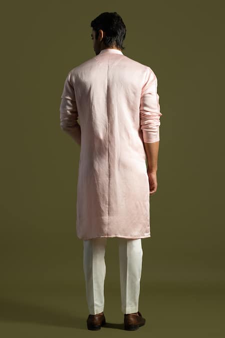 PAARSH Thread Embroidered Kurta With Pant Pyjama 