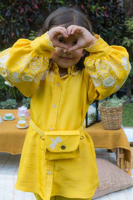 Baby girl outlet yellow shirt