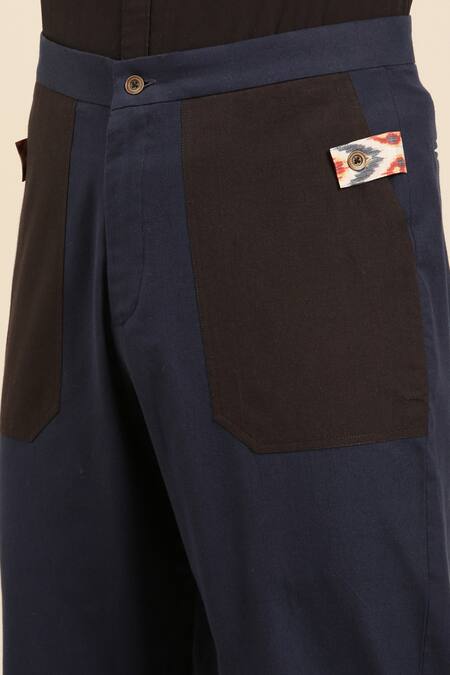 Buy Mayank Modi - Men Beige Cotton Geometric Placement Print Shirt With Pant Buy_Mayank Modi - Men_Beige Cotton Geometric Placement Print Shirt With Pant