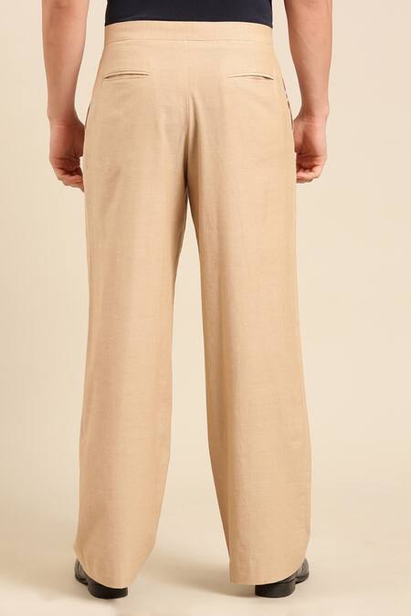Chic Harem Pants Men's Casual Street Style Straight Leg - Temu