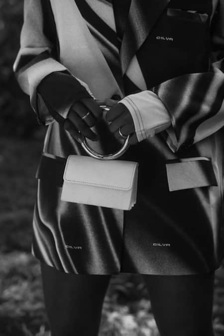 Shop_Tann-ED_Black Chains Joe Halo Leather Mini Bag _Online_at_Aza_Fashions