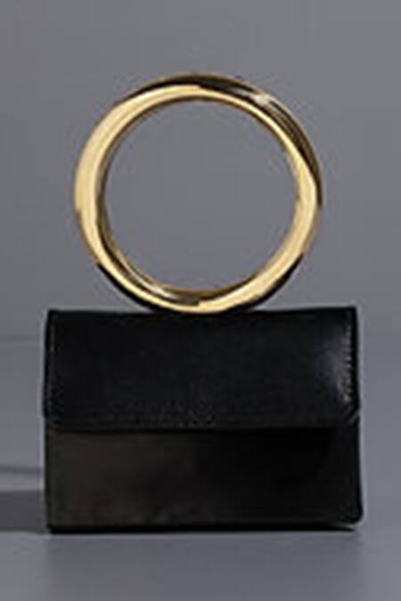 Buy_Tann-ED_Black Chains Joe Halo Leather Mini Bag 