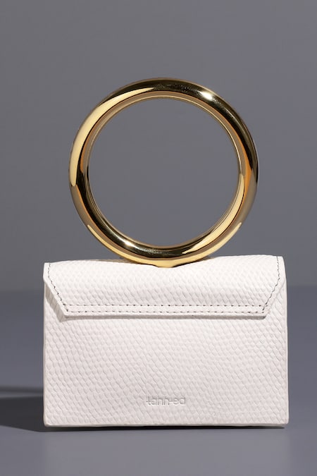 Tann-ED Joe Halo Interlaced Textured Mini Clutch 