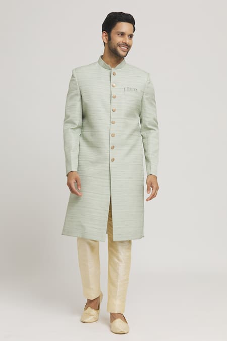 Aryavir Malhotra Nawabi Sherwani & Pant Set 