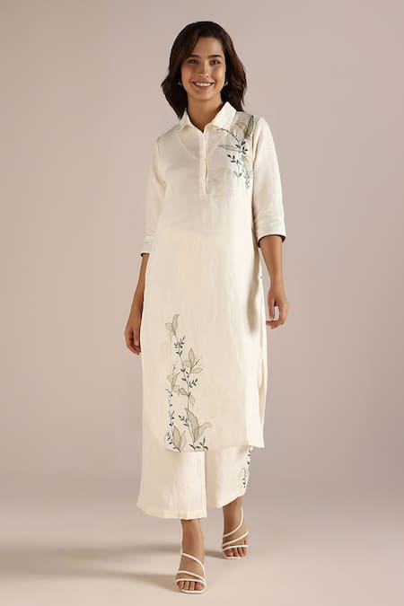 KAVERI Honey Suckle Print Kurta 