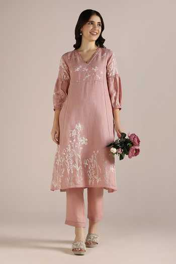 Kaveri Savannah Fly Free Linen Tunic With Pant 