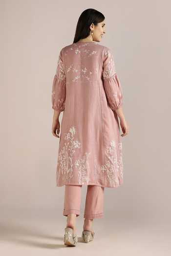 Kaveri Savannah Fly Free Linen Tunic With Pant 