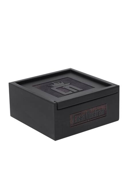 Buy_Cosa Nostraa_Grey Crystals Amaze Allure Floral Carved Brooch 