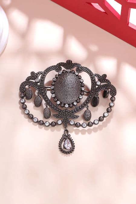 Cosa Nostraa Dainty Delight Embellished Brooch 