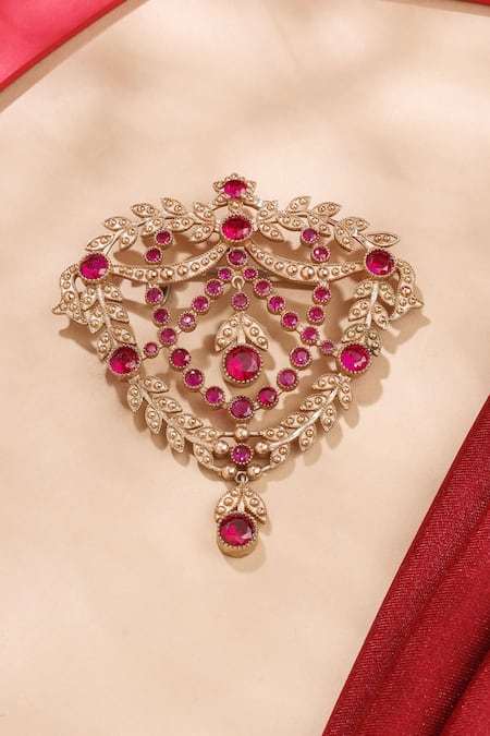 Cosa Nostraa Elite Enigma Embellished Brooch 