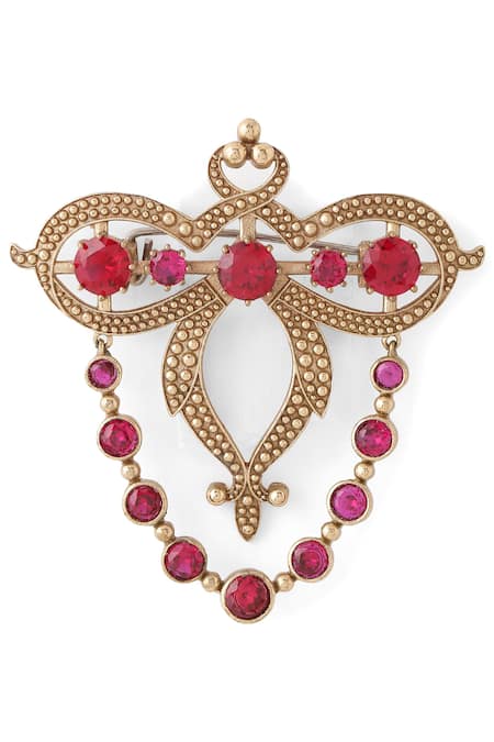 Cosa Nostraa Super Stud Tassel Brooch 